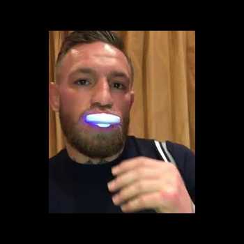 Conor McGregor Promoting Teeth Whitener