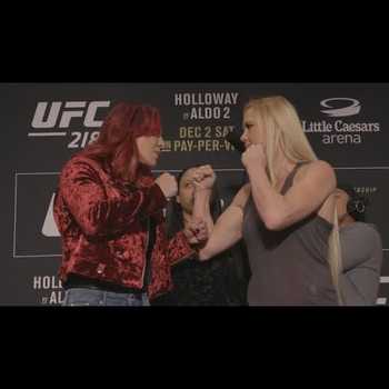 Cris Cyborg vs Holly Holm UFC 219 Face Off