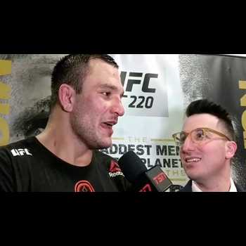 Gian Villante Says that He was Mistaken for Rob Gronkowski this Week While in Boston for UFC 220