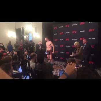 Michael Bisping UFC 217 Early Weigh In x GSP