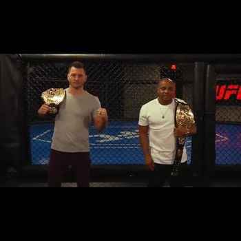 Stipe Miocic Daniel Cormier Face Off For The First Time UFC 226