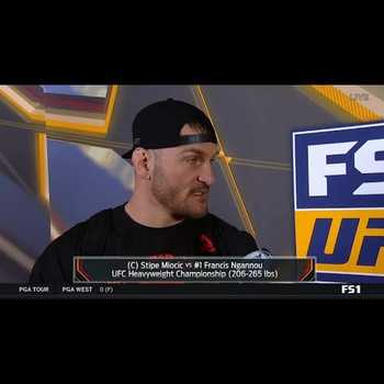 Stipe Miocic Discusses UFC 220 v Francis Ngannou