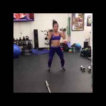 Tecia Torres Workout