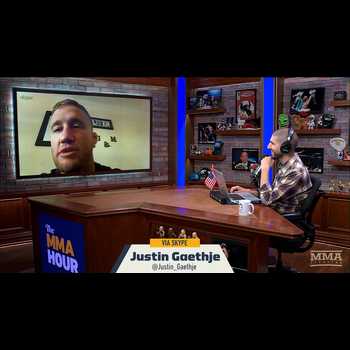 MMA Hour Gaethje CageJump