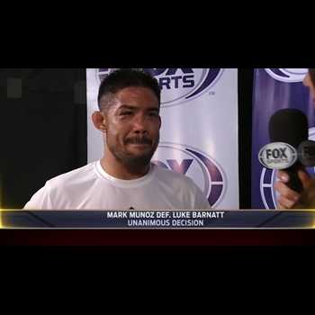 Munoz Im very grateful for what MMA has given me