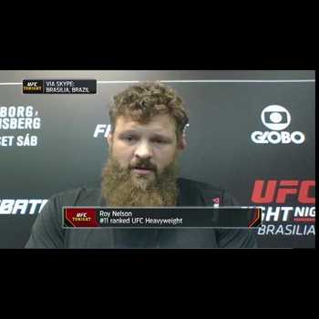 Roy Nelson tells us how hes going to beat Bigfoot Silva UFC Tonight