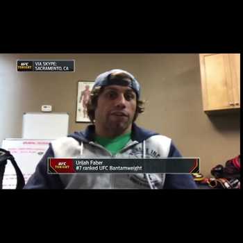 Urijah Faber wouldnt completely rule out fighting after retirement UFC TONIGHT