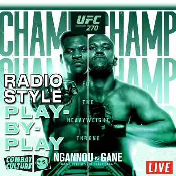 UFC 270 LIVE YT Radio Style PBP NGANNOU 