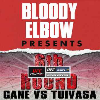 UFC Paris Gane vs Tuivasa 6th Round Post
