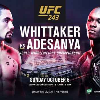 Roundtable UFC 243 Whittaker v Adesanya