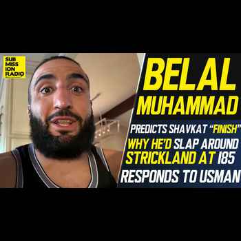 Belal Muhammad Laughs at Kamaru Says Hed