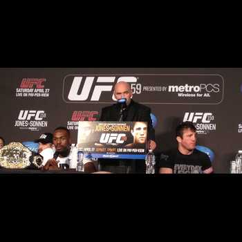 UFC 159 Post Show w Dana White Post Fight Media Scrum