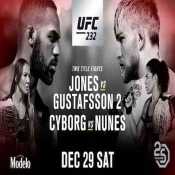 MMA Fight Picks UFC232 Jones vs Gustafss