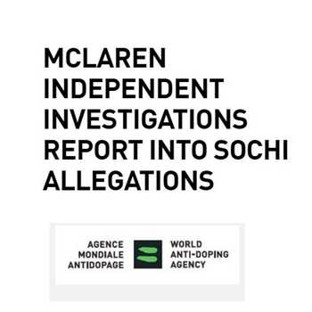 No Holds Barred McLaren Report on Russia