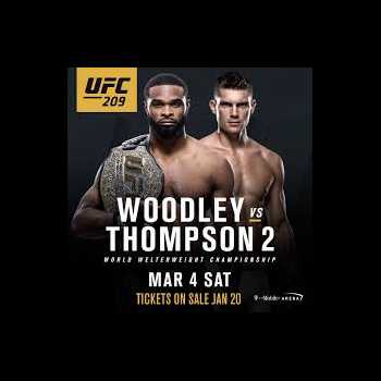 UFC 209 Woodley vs Thompson 2 Podcast Breakdown