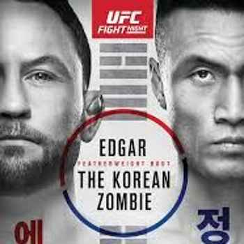 300 UFC Busan Korean Zombie vs Edgar Edi