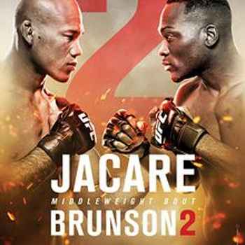204 UFC Charlotte Jacare vs Brunson 2 Ed