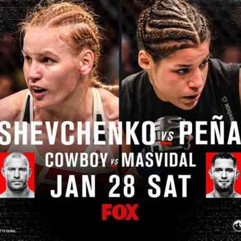 126 UFC Denver Shevchenko vs Pena Cowboy
