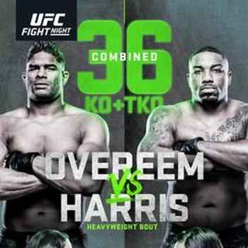 323 UFC Florida Overeem vs Harris Editio