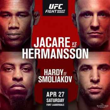 271 UFC Ft Lauderdale Jacare vs Hermanss