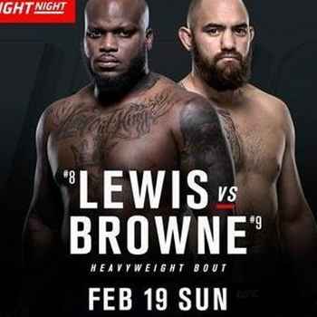 130 UFC Halifax Lewis vs Browne Edition 