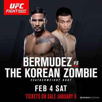 128 UFC Houston Bermudez vs Korean Zombi