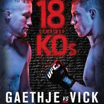 240 UFC Lincoln Vick vs Gaethje Edition 
