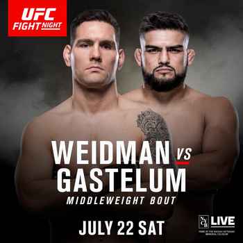 163 UFC Long Island Gastelum vs Weidman 