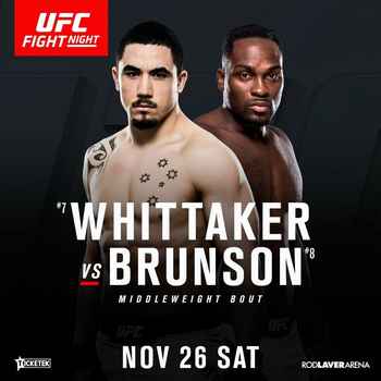 111 UFC Melbourne Whittaker vs Brunson E