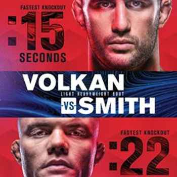 245 UFC Moncton Volkan vs Smith Edition 