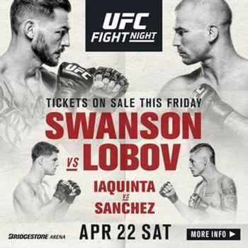 141 UFC Nashville Swanson vs Lobov Editi