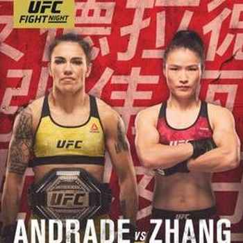 286 UFC Shenzhen Andrade vs Zhang Editio
