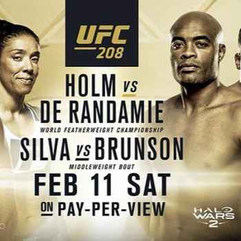 129 UFC 208 Silva vs Brunson Holm vs De 