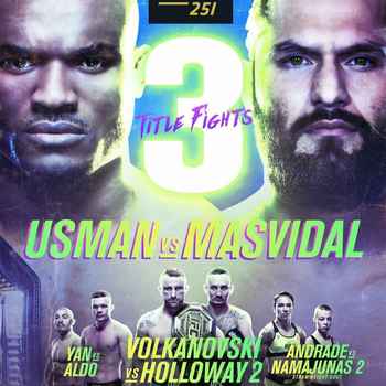 329 UFC 251 Usman vs Masvidal Edition of
