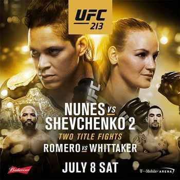 159 UFC 213 Whittaker vs Romero Edition 
