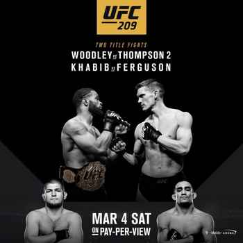 133 UFC 209 Woodley vs Wonderboy Edition