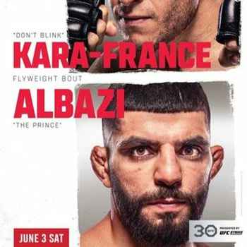 161 UFC Kara France vs Albazi