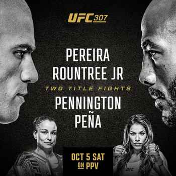 185 UFC 307 Pereira vs Rountree