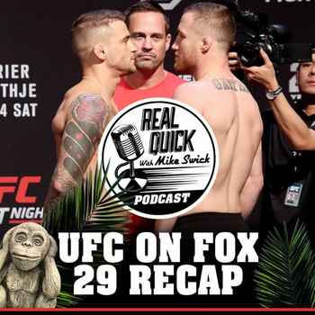 UFC On FOX 29 Recap Dustin Poirier vs Ju