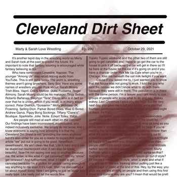 280 Cleveland Dirt Sheet