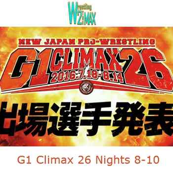 Wrestling 2 the MAX EXTRA NJPW G1 Climax